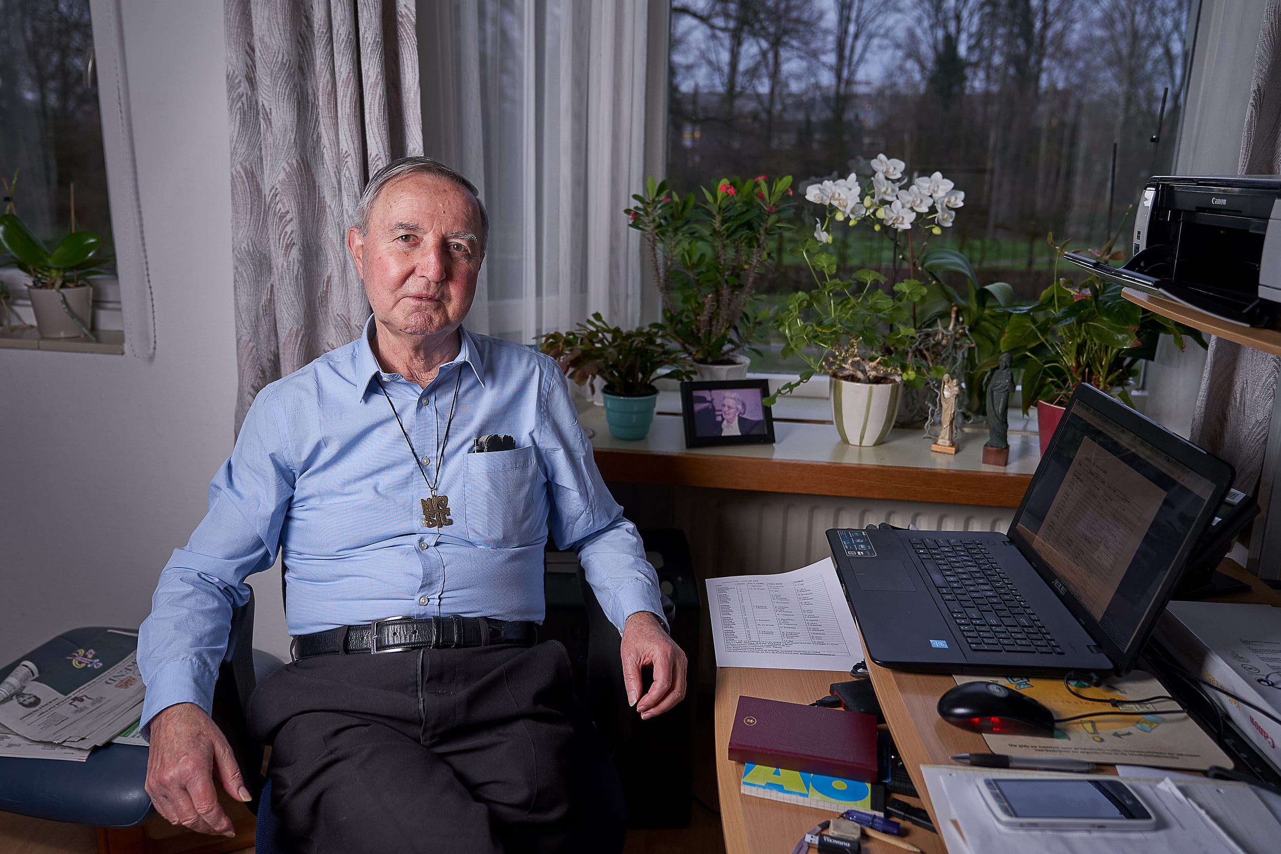 Portrait of an ageing missionary